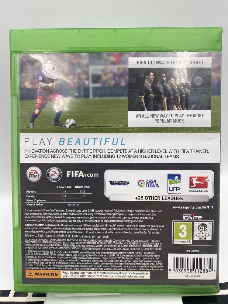 Fifa 16 Xbox One Gwarancja