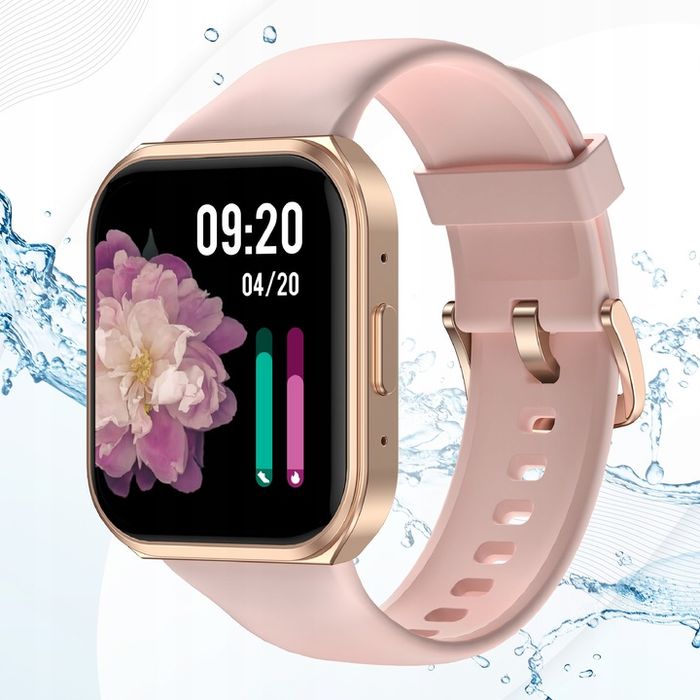 Smartwatch Zegarek Damski Polskie Menu Rozmowy Sport Gry Smart Watch