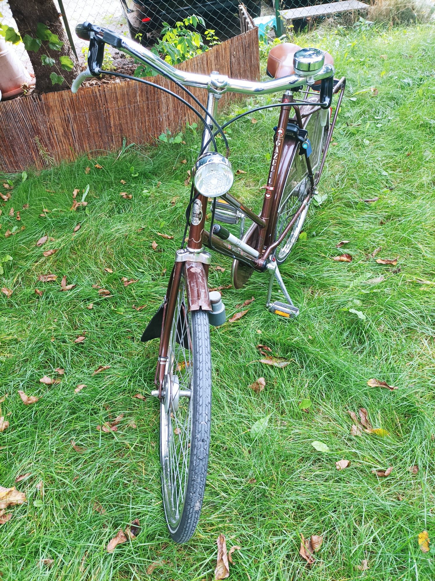 Klasyczny vintage retro rower damka znanej marki Gazella