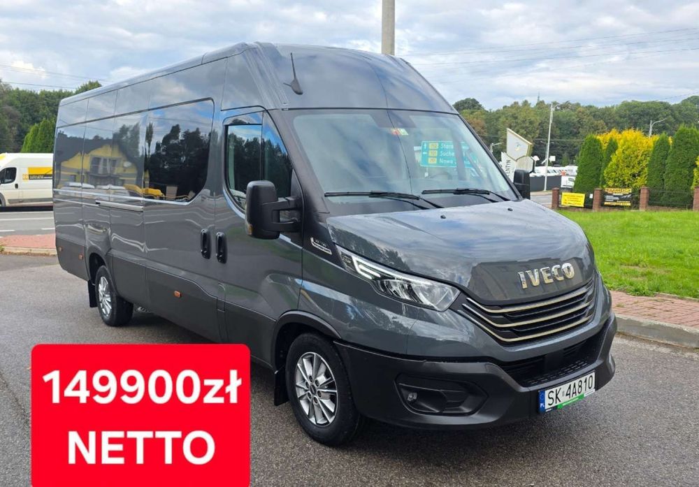 Iveco Daily 35S18  L4H3/Brygadówka/7 osobowy/3,0 180KM/Salon PL/ ALU/HiMatic/Gwarancja