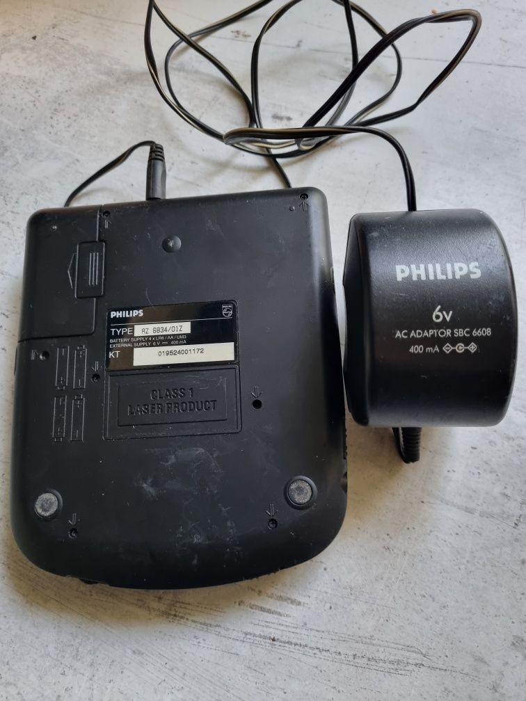 Discman/walkman Philips RZ 6834 vintage
