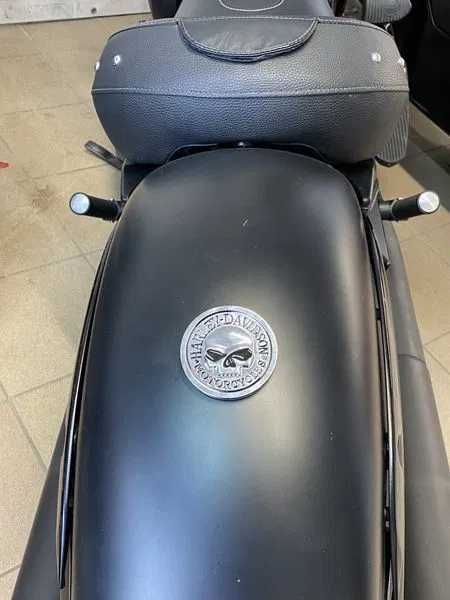 Harley davidson aluminiowa naklejka emblemat