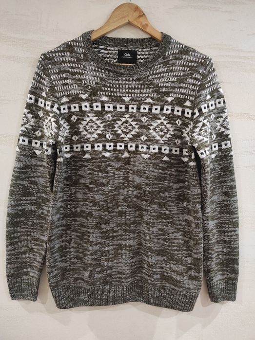 Sweter męski zimowy norweski