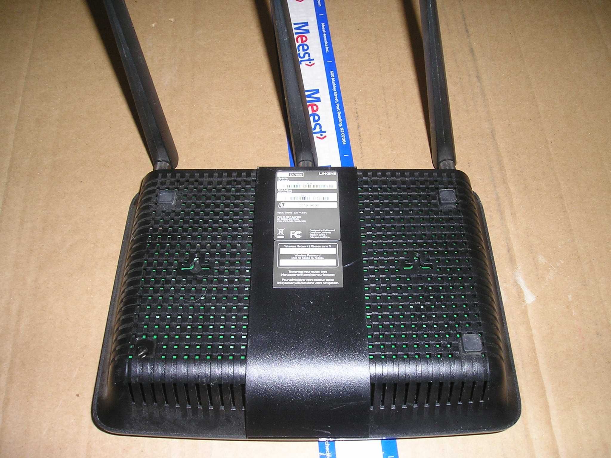 WiFi Gigabit роутер Cisco Linksys EA7500 (Америка)