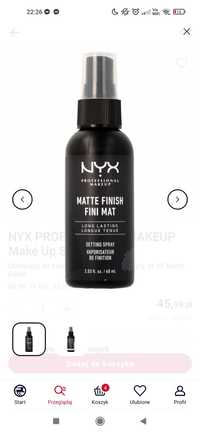 nyx utrwalacz do makijażu matte finish