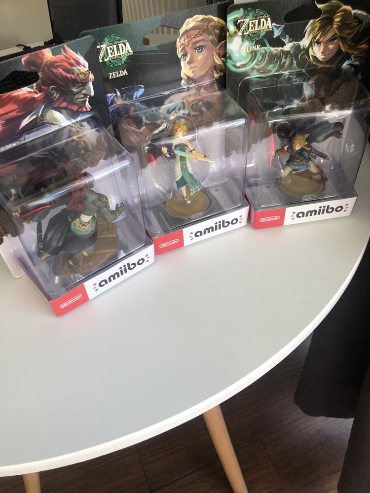 Amiibo Link, Zelda, Ganondorf Tears of the Kingdom