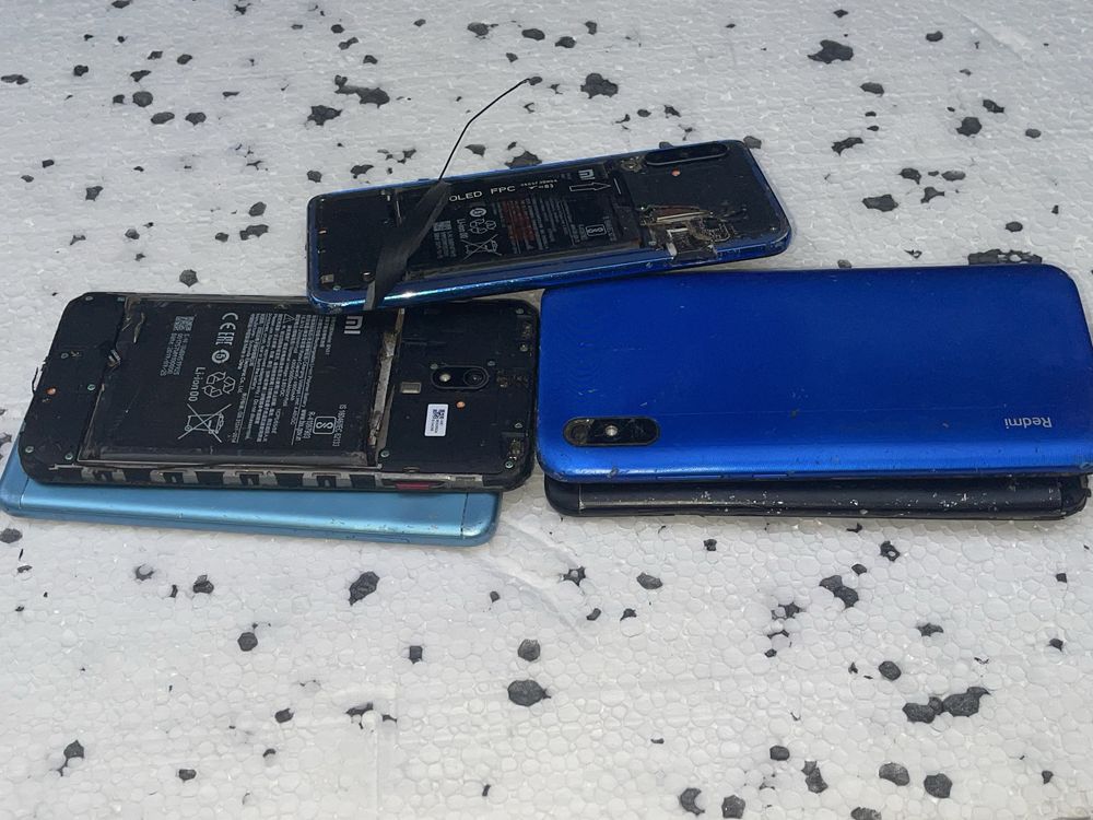 Xiaomi telefony uszkodzone dawcy części 5 szt Note 4 Redmi 9A 8A MI 9