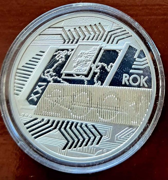 10 zł moneta Rok 2001