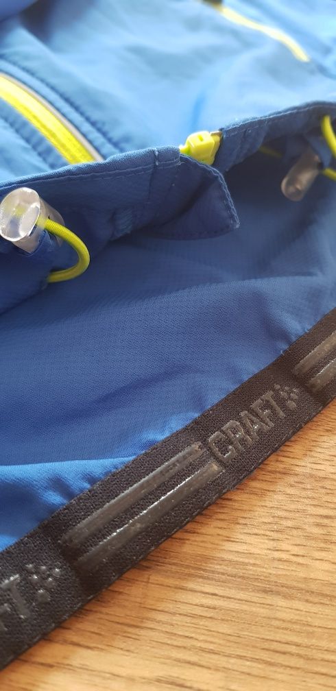 Kurtka wiatrów treningowa CRAFT L sportowa niebieska
