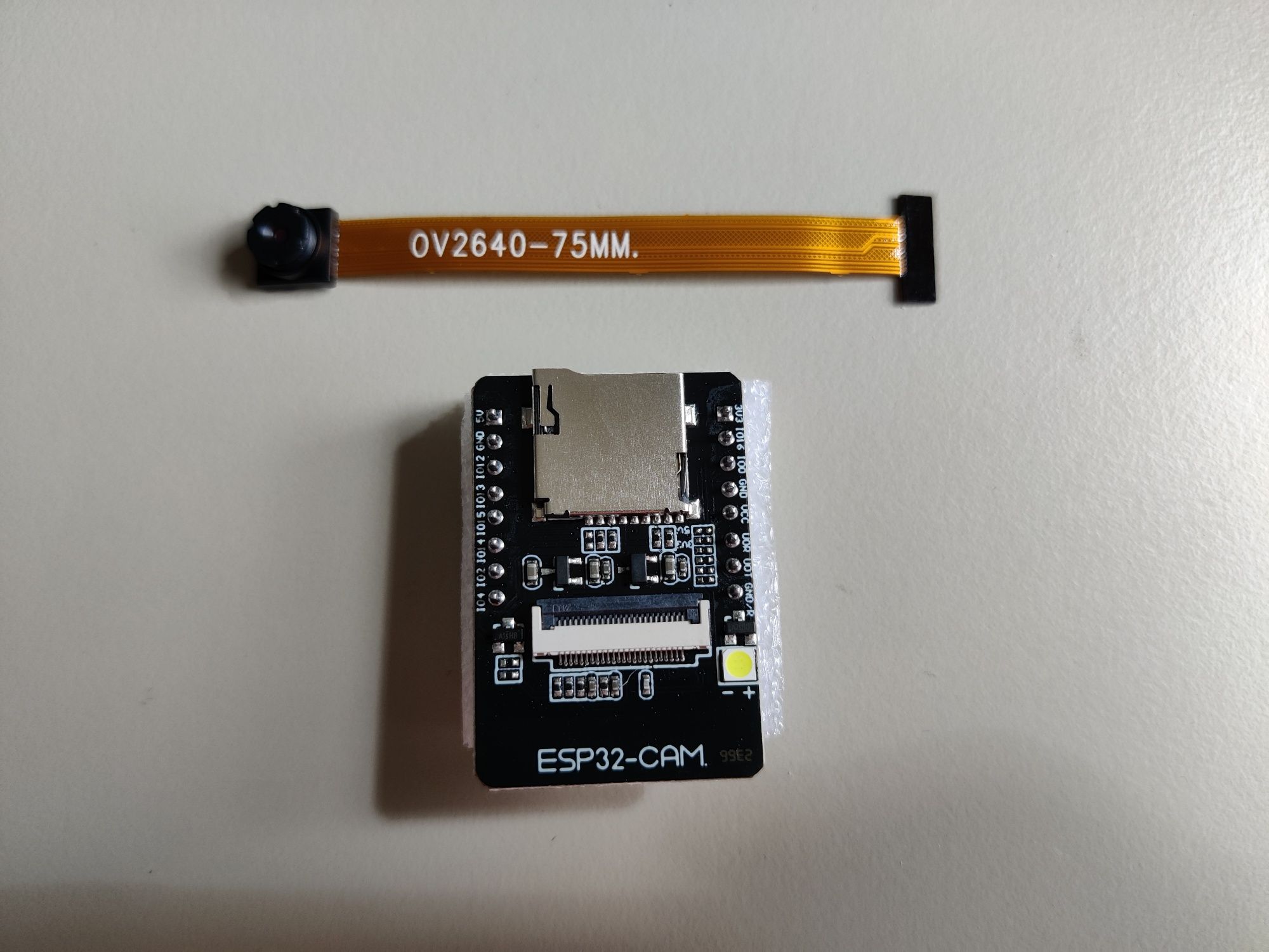 Kamerka ESP32-CAM na długiej taśmie 75mm nowa ESP32 OV2640