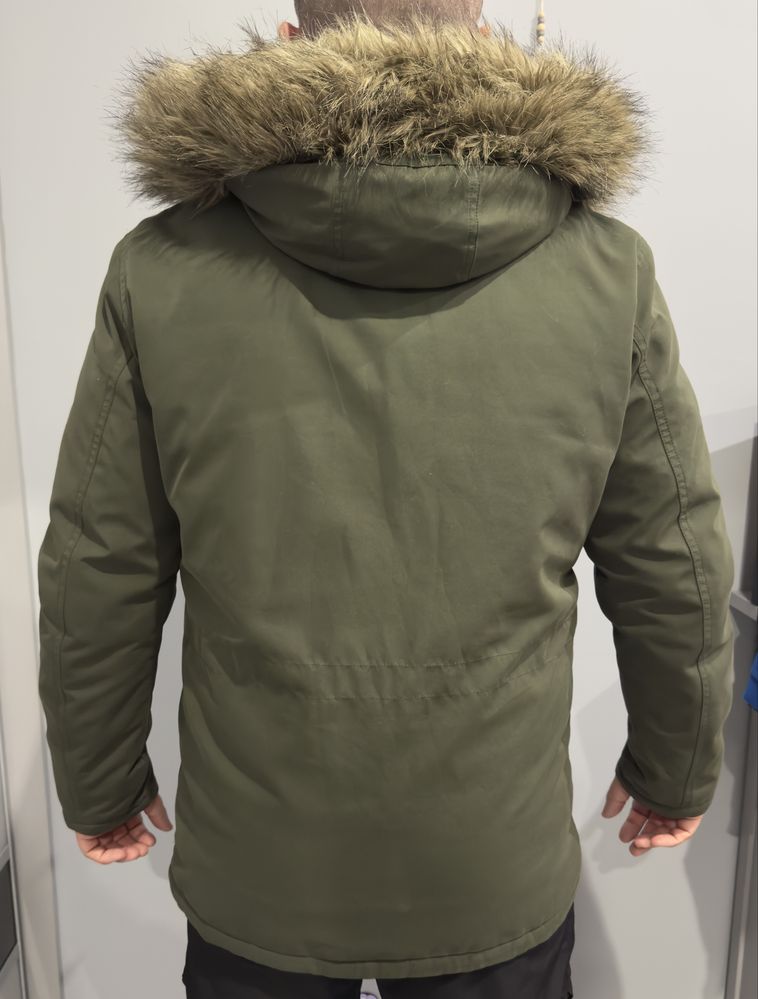 Kurtka zamiowa parka meska