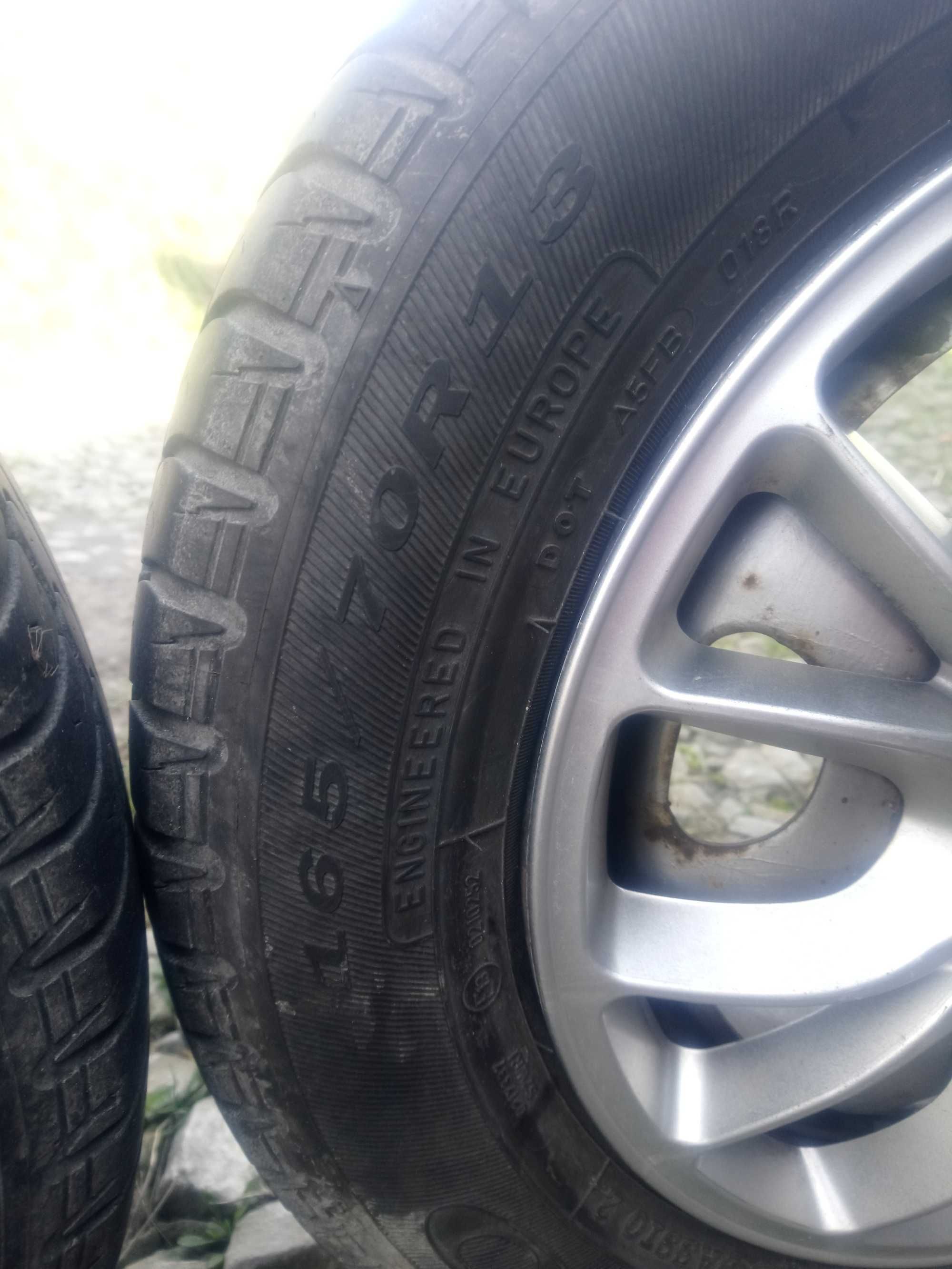 KOŁA komplet letnie DEBICA 165/70R13 VOLKSWAGEN POLO