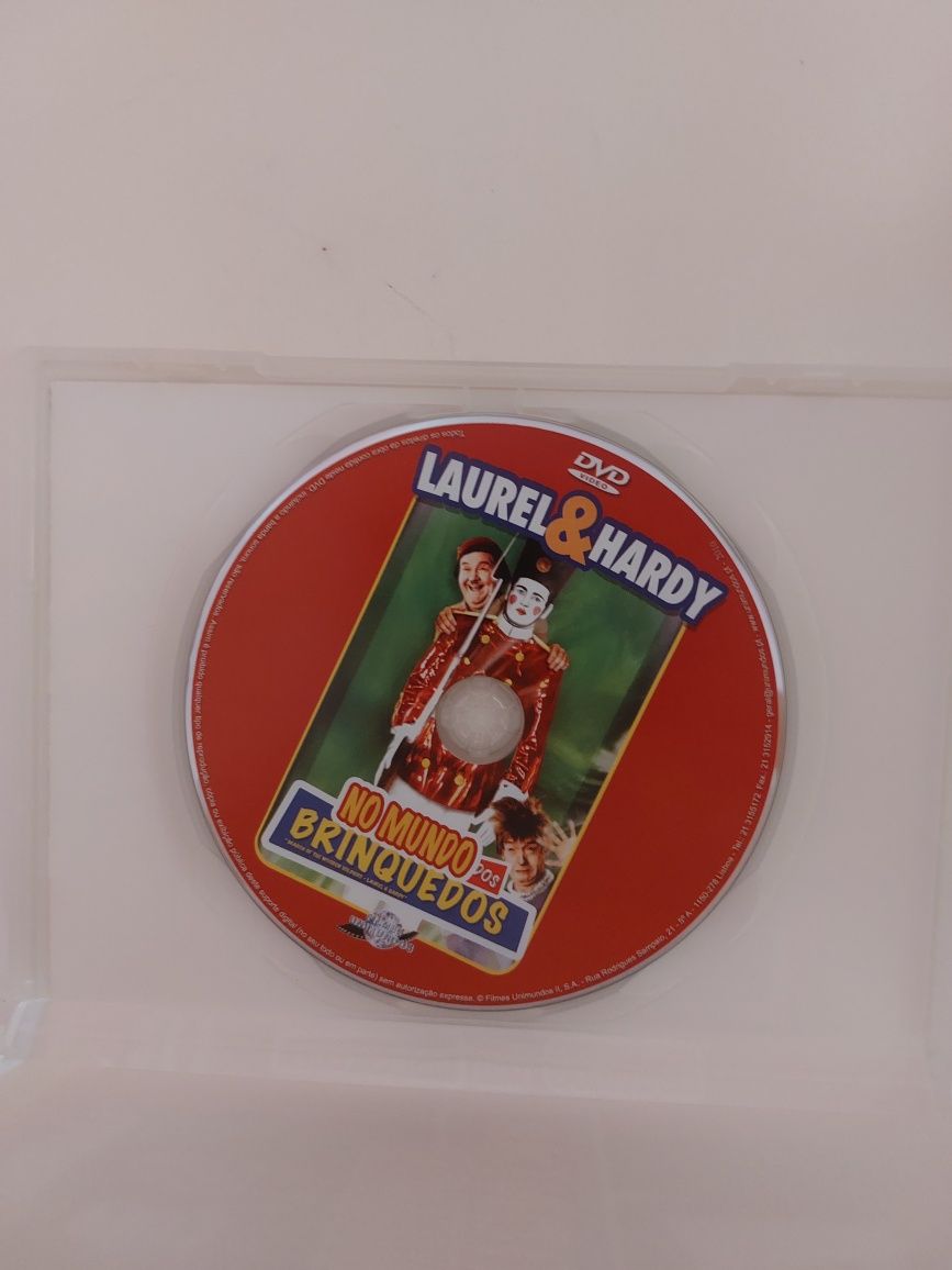 DVD - Laurel & Hardy no Mundo dos Brinquedos