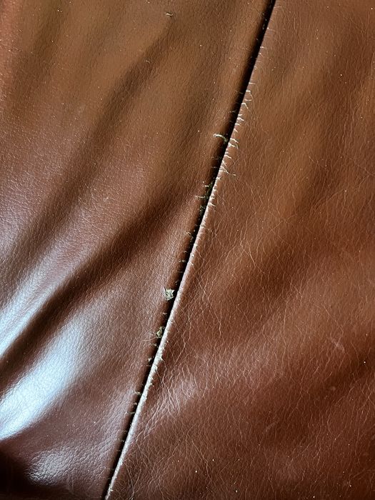 Norożna sofa z ekoskóry