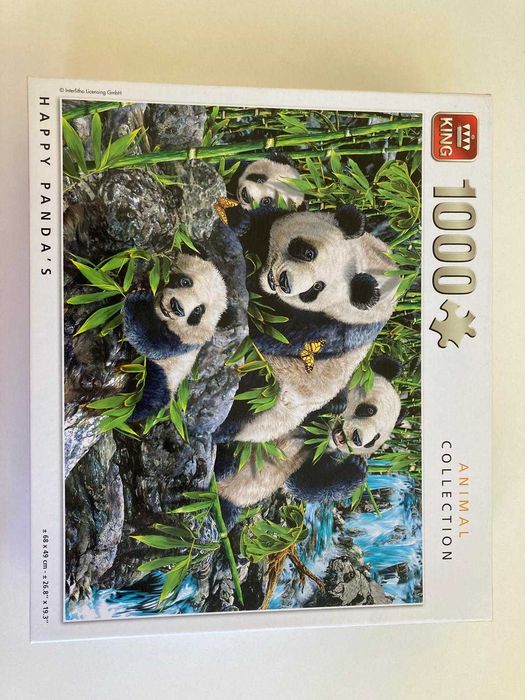 Puzzles completos 1000 peças