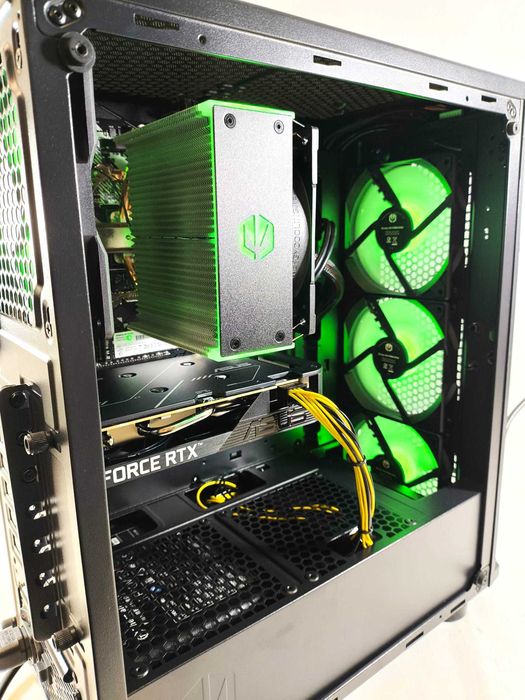 Komputer do GIER fabrycznie NOWY Ryzen 5 16GB 512GB RTX 5050 8GB ARGB