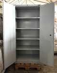 Duża szafa metalowa na akta osobowe dokumenty niejawne 195x93x50 [H]