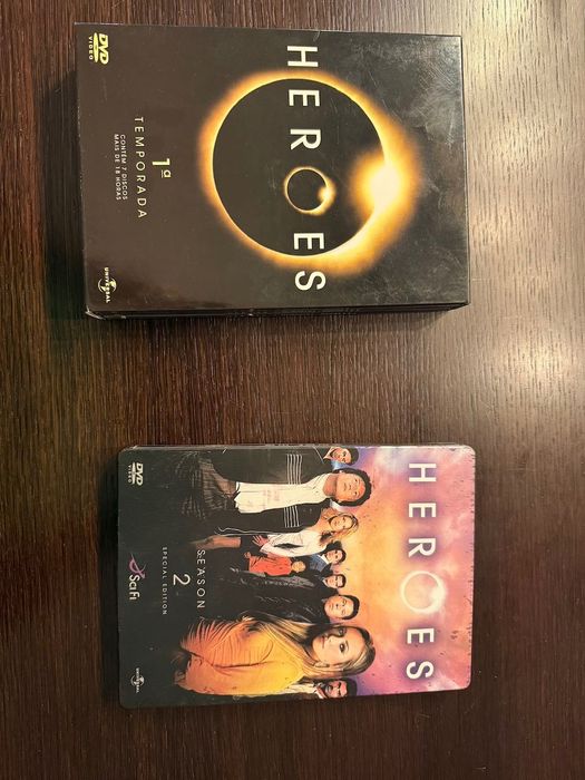 Héroes Temporada 1 e 2 DVDs
