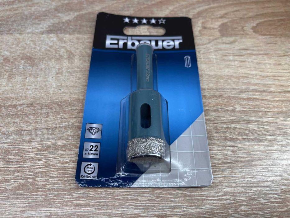 Otwornica diamentowa Erbauer Dry Hex 22 mm