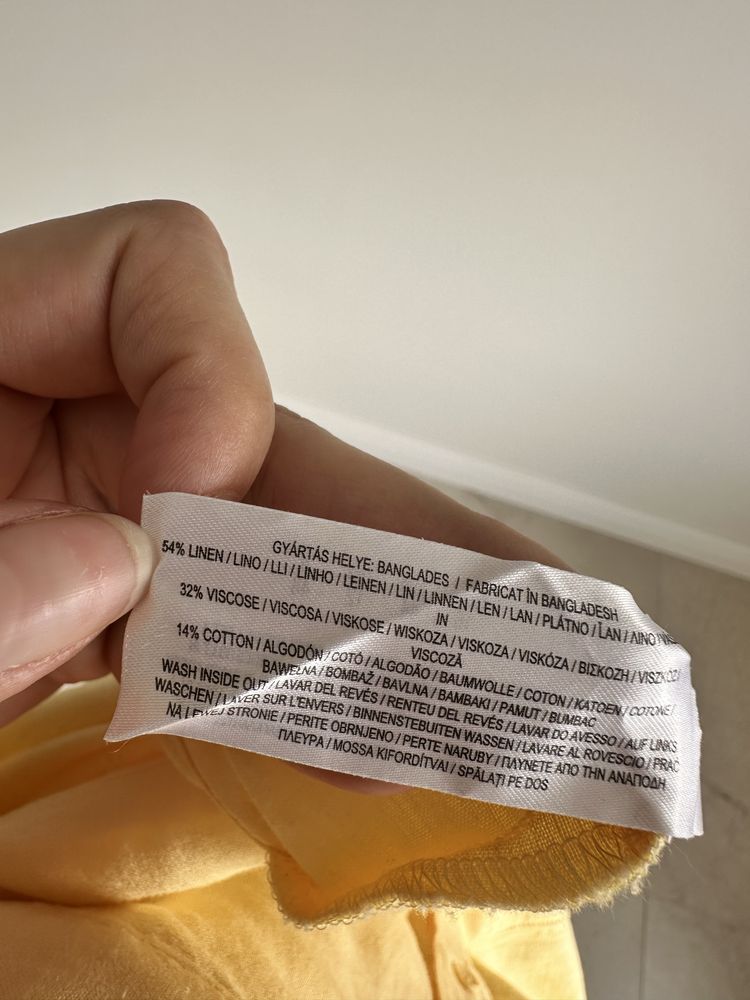 Lniana koszula Primark rozmiar 44 len wiskoza
