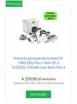 Frezarka FESTOOL 1400 EBQ-plus + zestaw frezów 576540