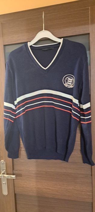 Sweter męski M, serek