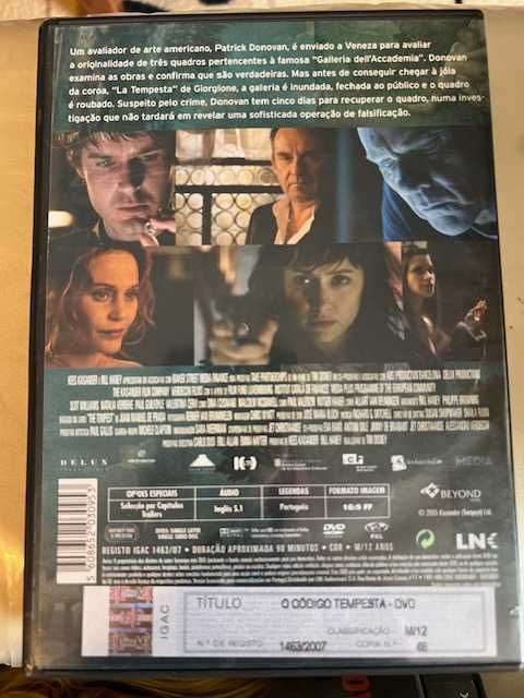 O Código Tempesta de Tim Disney com Rutger Hauer