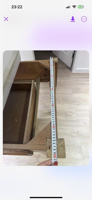 Vendo mesa de cozinha Madeira maciça