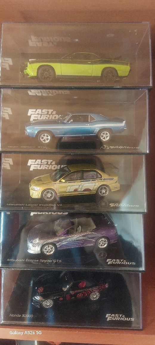 Carros velocidade furiosa 1:43