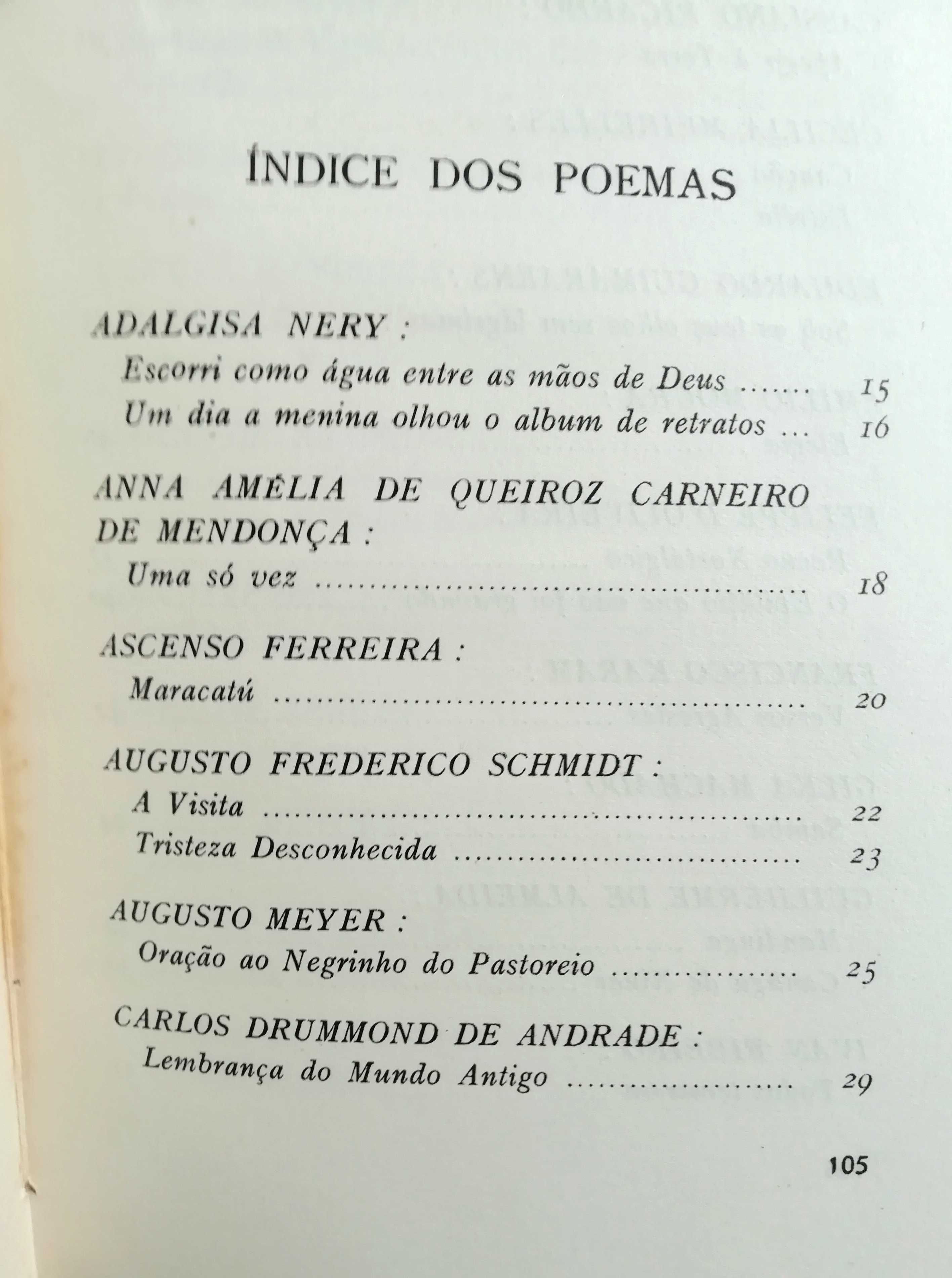 Pequena Antologia da Moderna Poesia Brasileira