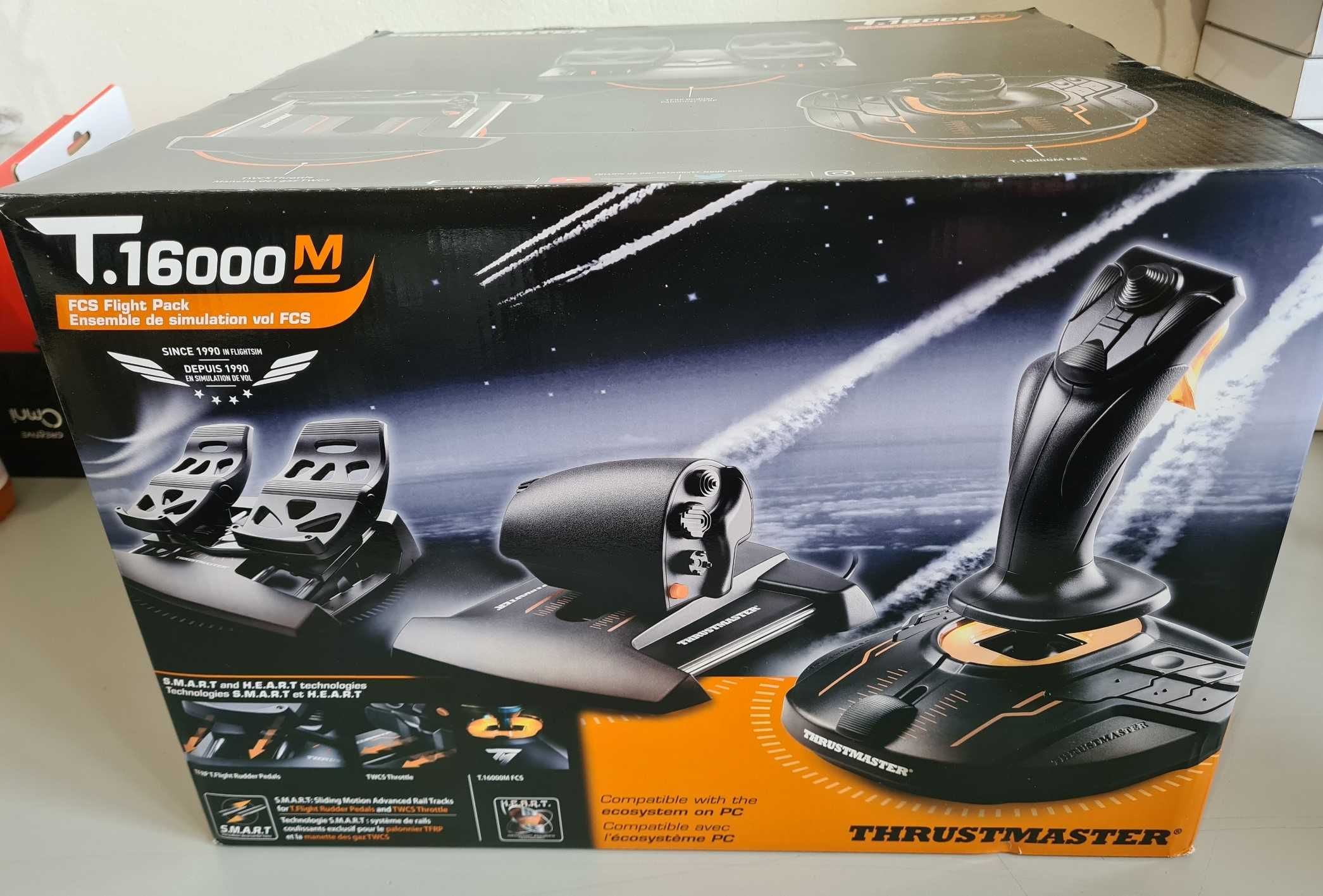 Joystick Thrustmaster T.16000M FCS Hotas z pedałami 588877