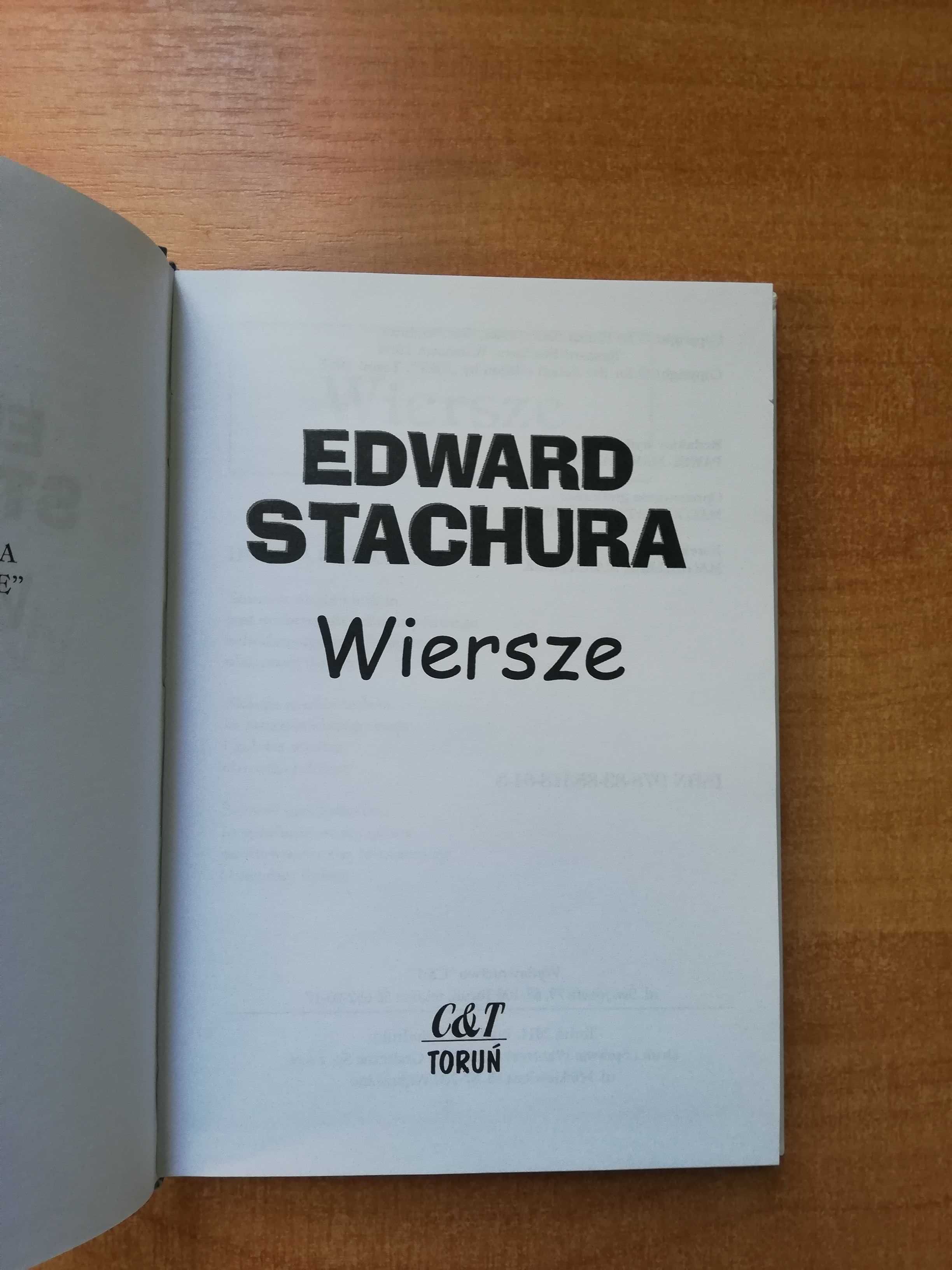 Wiersze Edward Stachura. Twarda oprawa