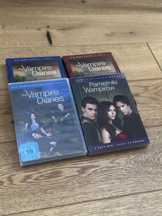The Vampire Diares (pamiętniki wampirów) płyty DVD + DODATKOWE SCENY