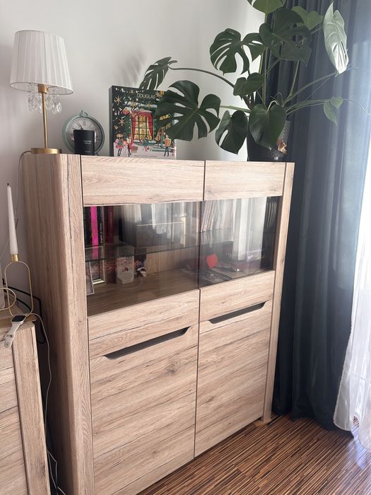 Rezerwacja Meblościanka komplet mebli 3 komody pojemne jak nowe