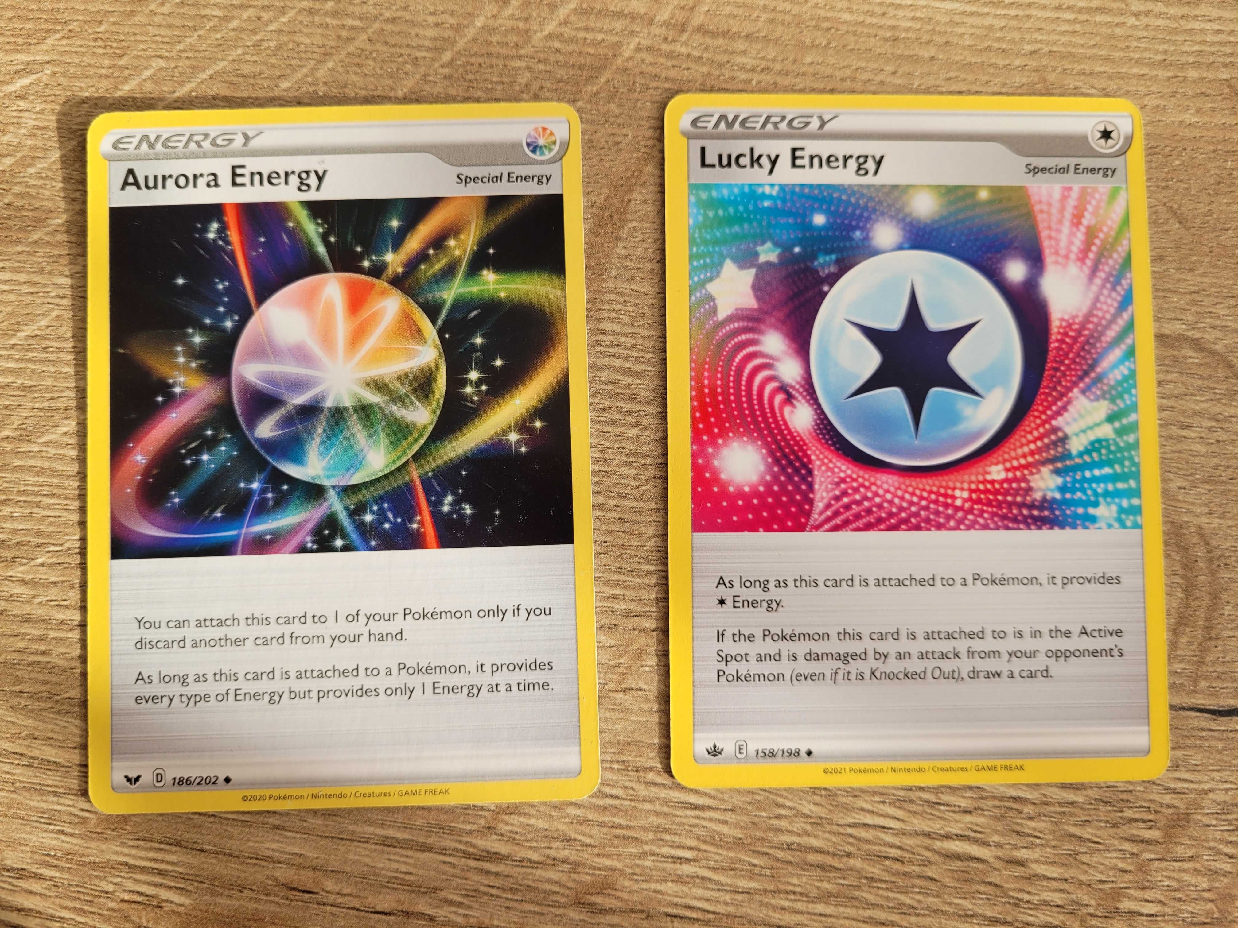 5 karty typu Special Energy do gry Pokemon TCG