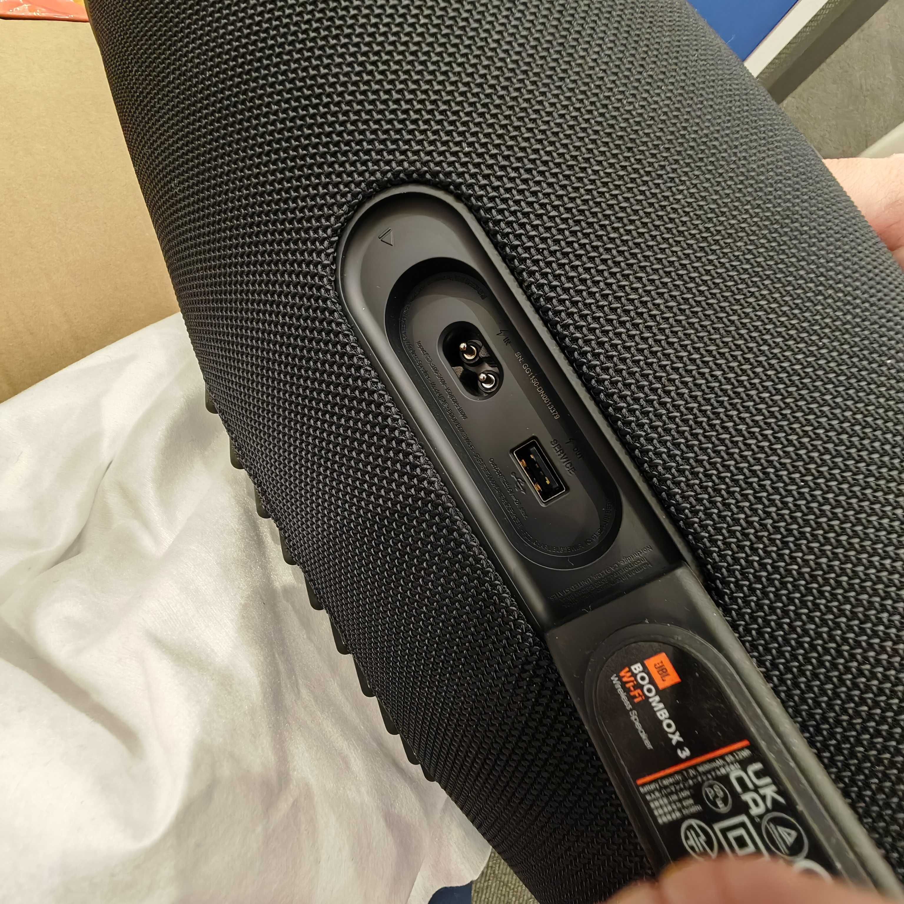 Бездротова колонка JBL Boombox 3 Wi-Fi, чорна. Оригінал