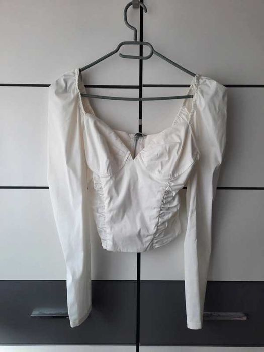 Bluzka biała gorsetowa rozmiar XS New Yorker