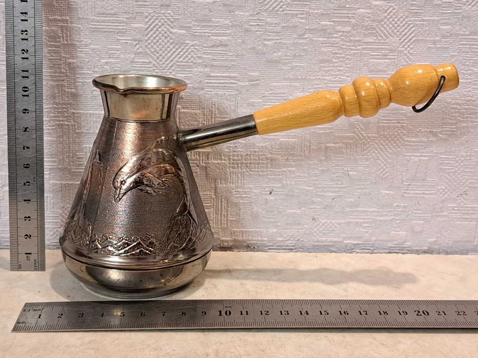 Джезва, медная турка - медь 315мл. Новая.