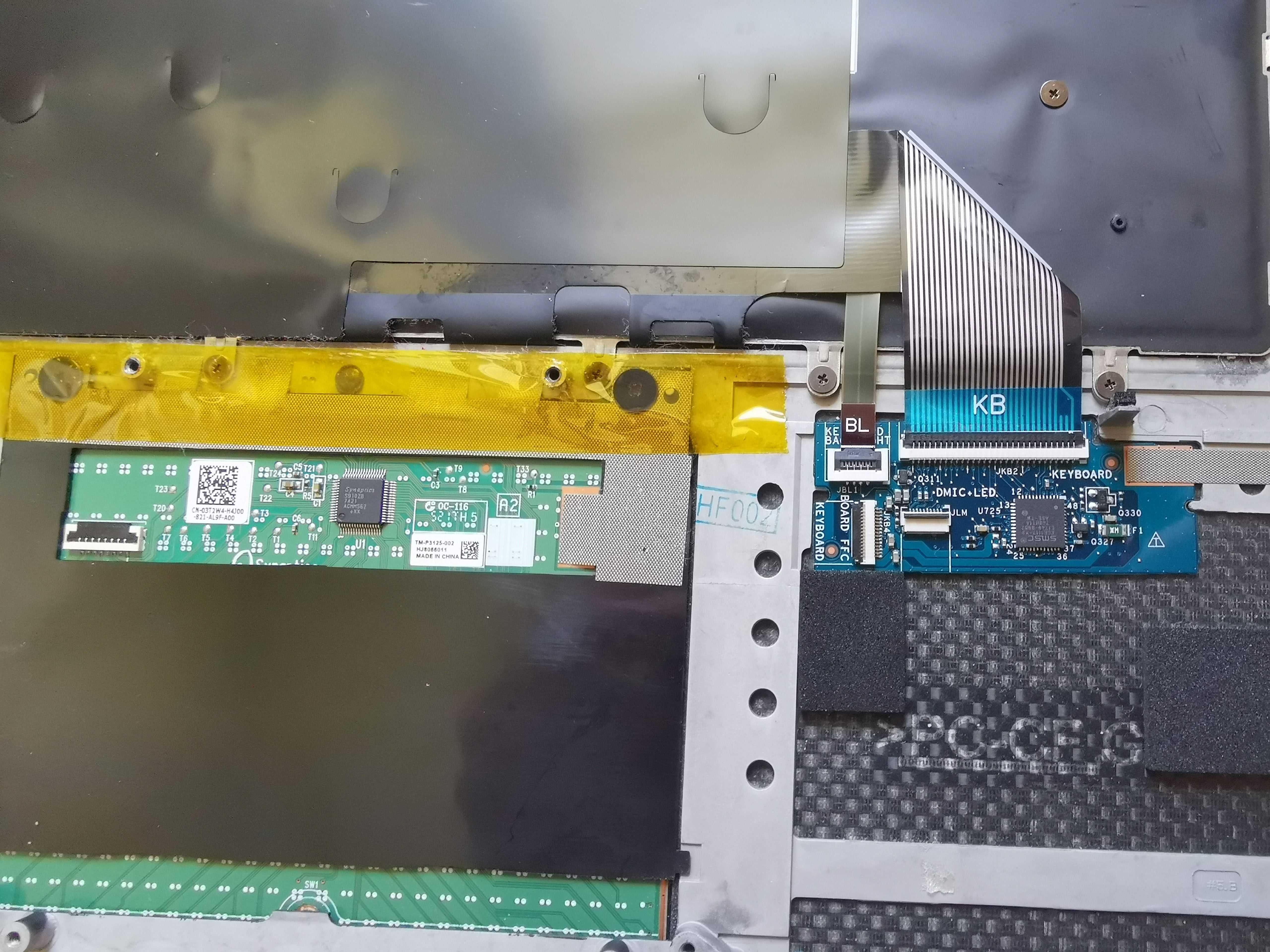 Palmrest Obudowa DELL PRECISION 5520 oryginał 0Y2F9N, touchpad, klawia