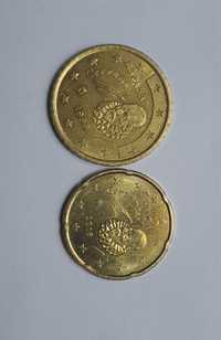 Moneta 50 euro cent 1999 hiszpania plus moneta 20 euro cent 2018 cent