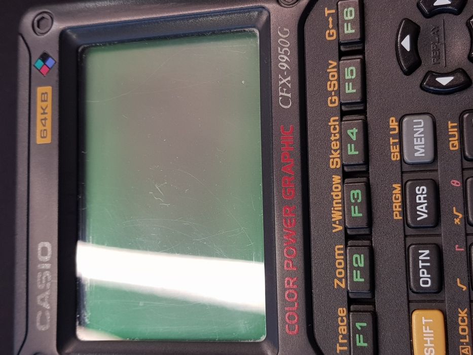 Calculadora Científica com gráficos e a cores, CASSIO CFX 9950G