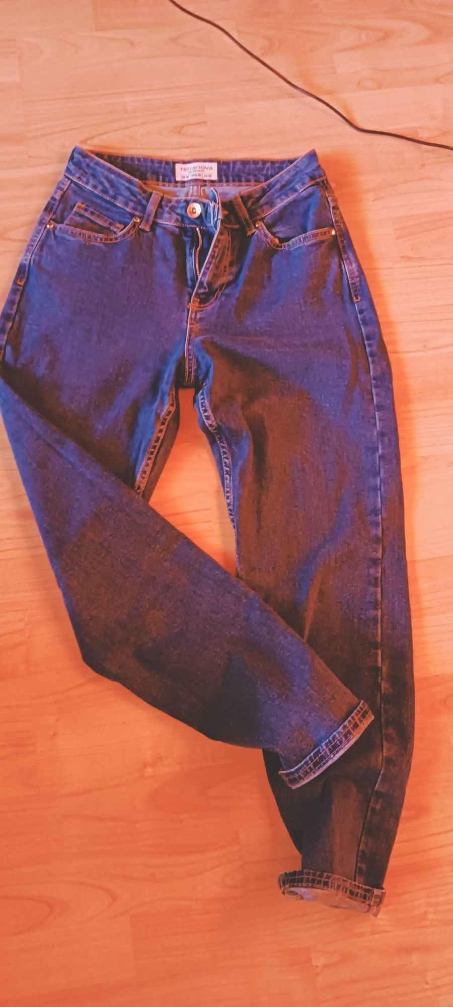 Jeansy w stylu boyfriend , Terranova, rozmiar 36