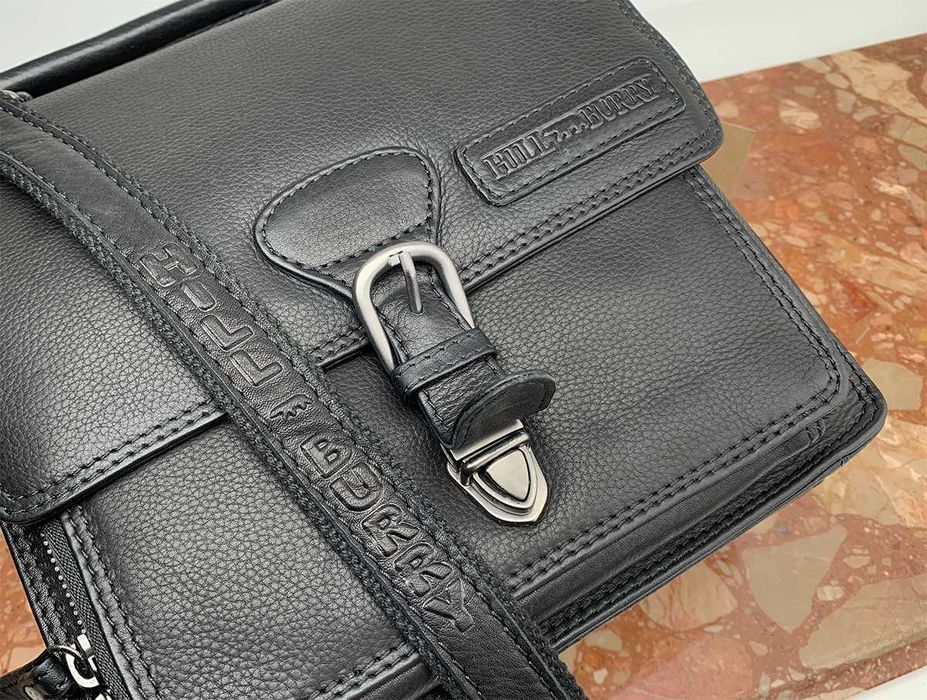 Барсетка кожаная мужская Hill Burry 4004 Германия, сумка чоловіча