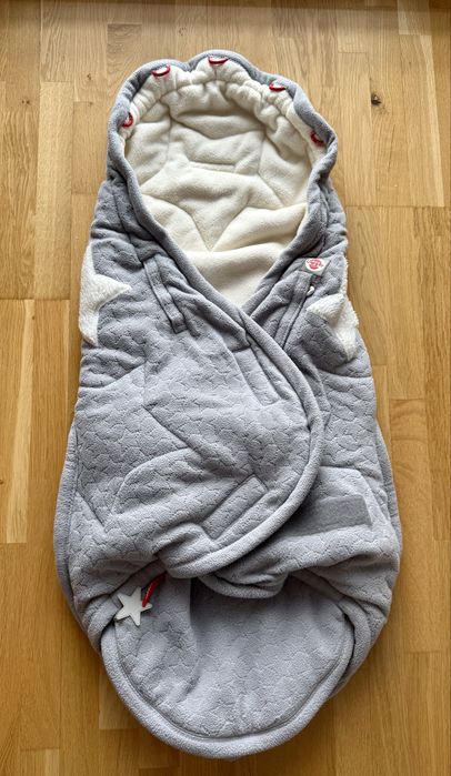 Lodger Bunker dwuwarstwowy polarowy śpiworek do wózka na sanki