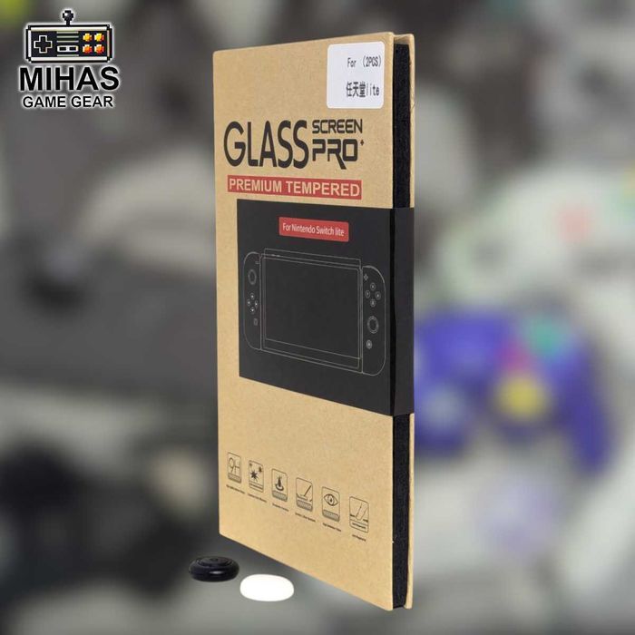 Захисне скло набір 3в1 для Nintendo Switch Classic v1,v2 / Oled / Lite