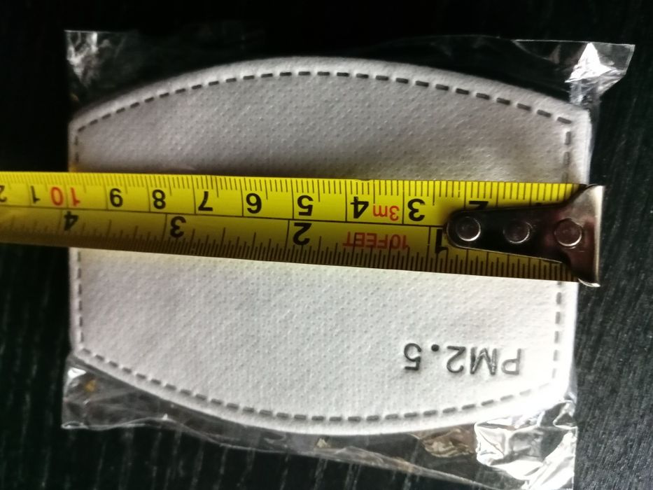 10 Filtros Carvão Ativado PM 2.5 p/ máscara criança