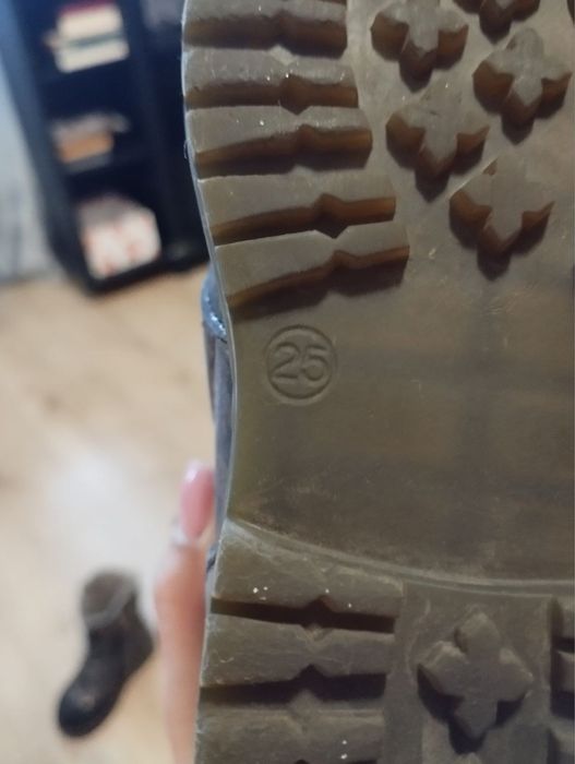 Зимние ортопедические ботинки, размер 25, леопардовые