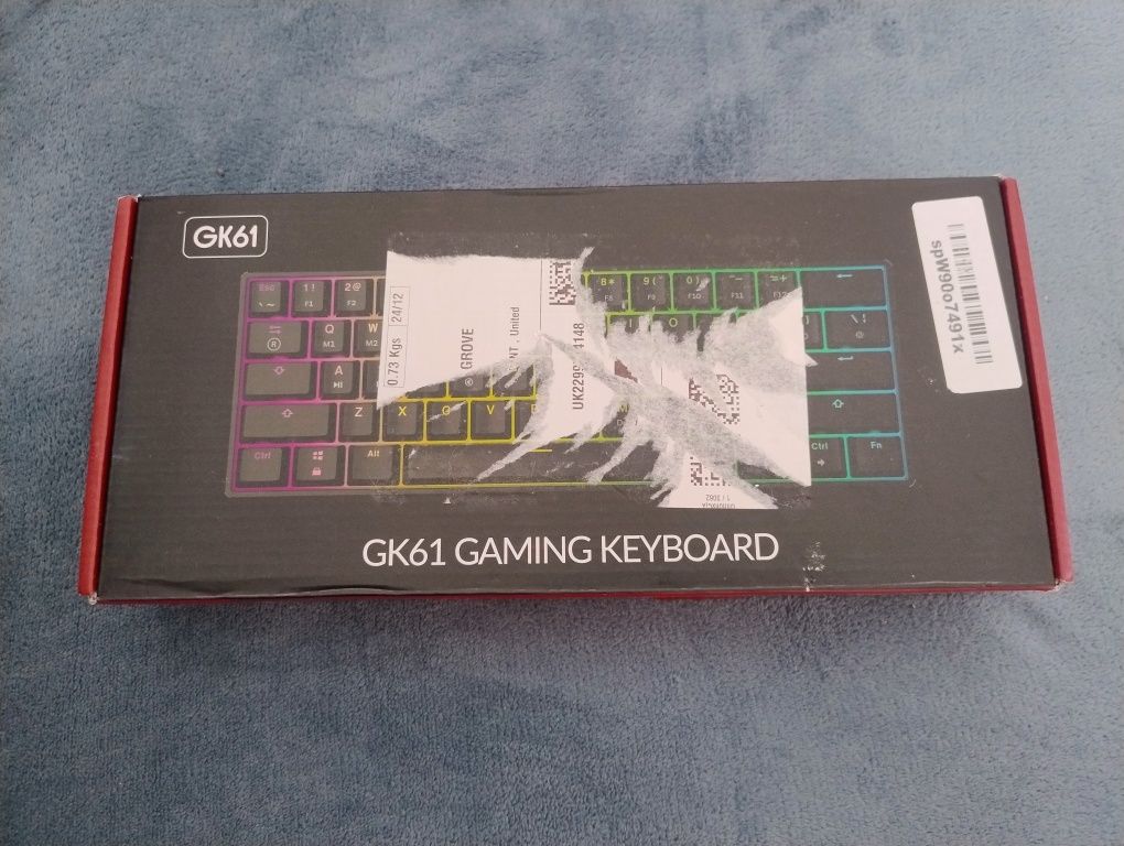 Klawiatura mechaniczna gamingowa GK61 v3 RGB