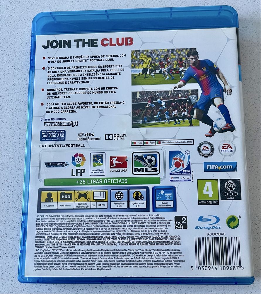 Jogo FIFA 13 - PS3