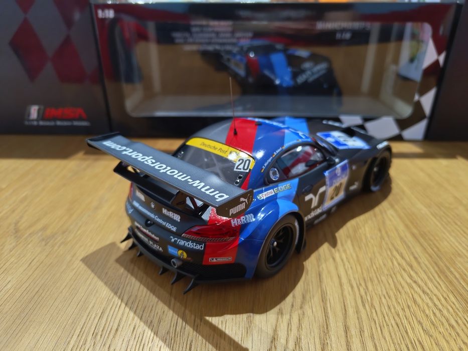 BMW Z4 GT3 – Minichamps 1:18 – Team Schubert (24h Nürburgring)